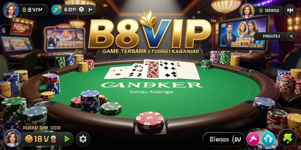 Tampilan gameplay B8VIP yang menarik dan dinamis.