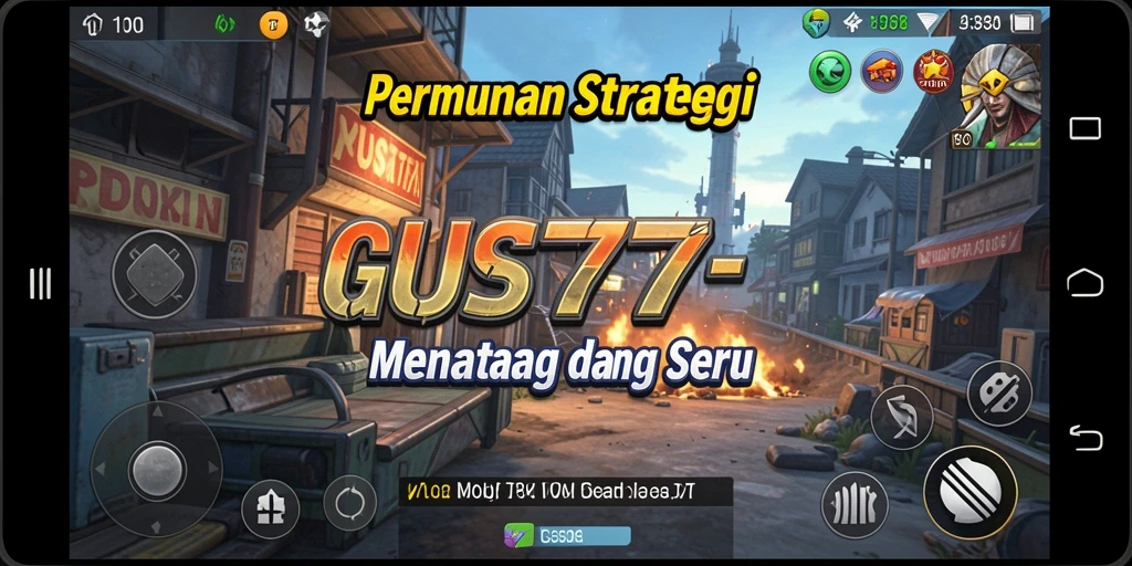 Screenshot GUS77 menampilkan pemain yang merancang strategi cerdas.