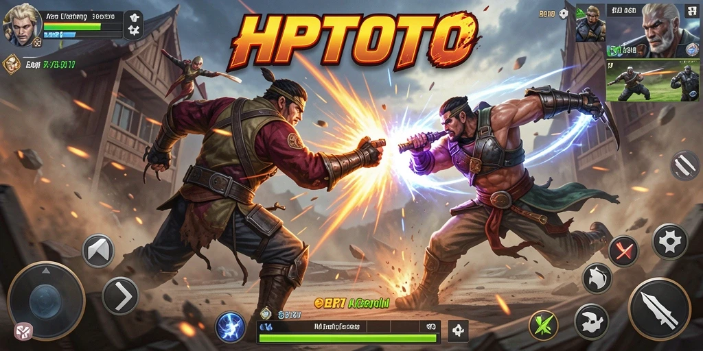 Tampilan gameplay HPTOTO yang menegangkan dan penuh aksi.