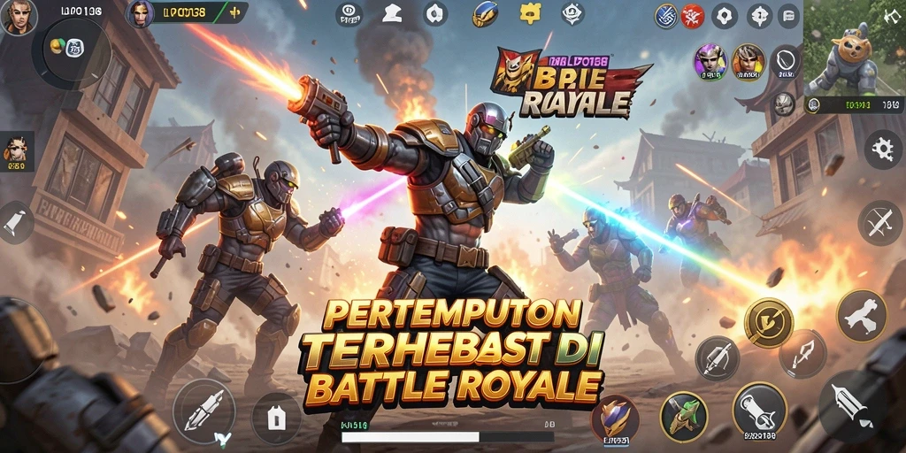 Tampilan gameplay seru di LPO138 dengan pertempuran intens