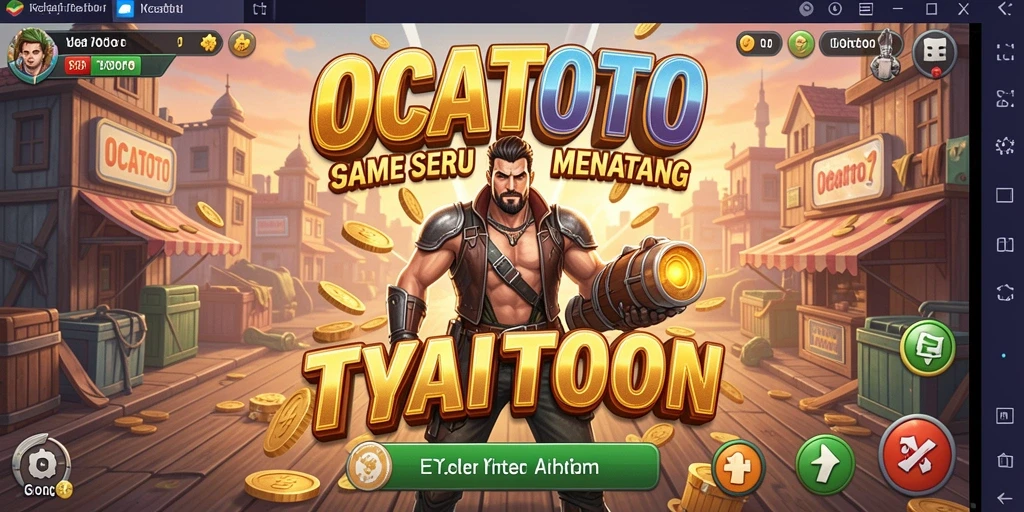 Tampilan gameplay OCATOTO yang menarik dan penuh tantangan.