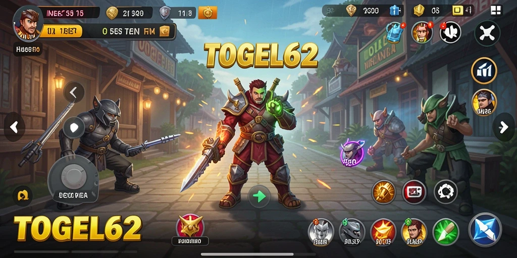 Tampilan utama TOGEL62 menampilkan fitur-fitur utility yang memudahkan pengguna.